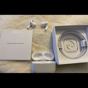 Apple white air pods brand new never used with box and all accessories